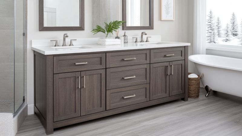 Open-Concept Vanities